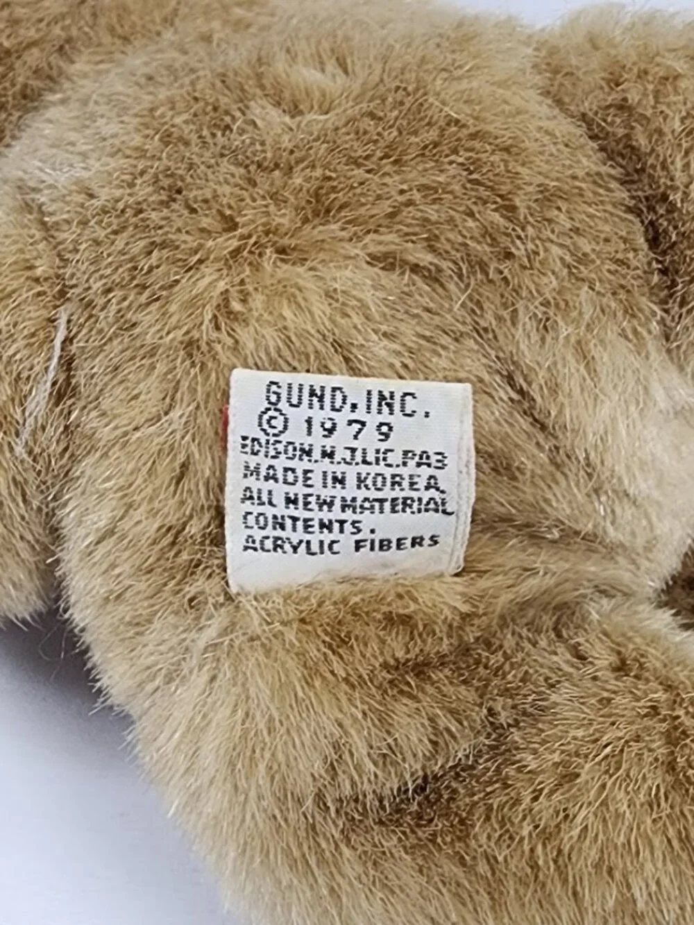 Vintage 1979 GUND Teddy Bear 9
